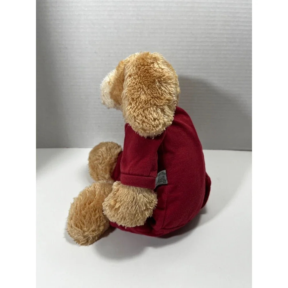 Bunnies By The Bay Plush Rattle Puppy Dog W/ Pajamas Soft Floppy Toy